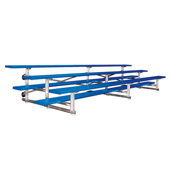 Bleacher - 15 ft. (3 Row - Single Foot Plank) -Tip & Roll