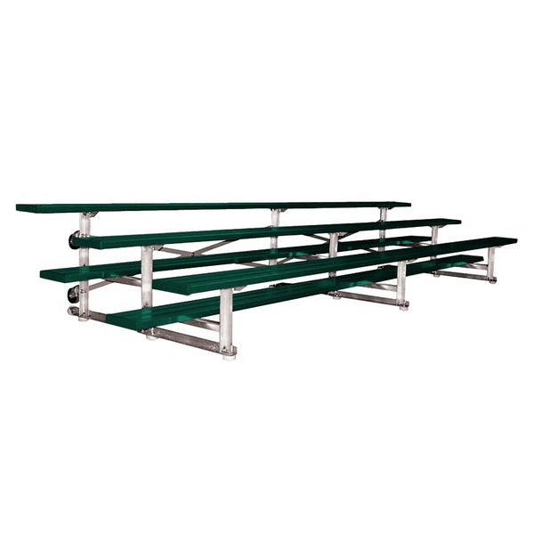 Bleacher - 15 ft. (3 Row - Single Foot Plank) -Tip & Roll