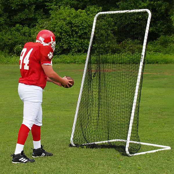 Fisher Punt 2 Portable Kicking Cage With Player in Training