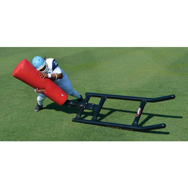 Fisher Sackback Tackle Sled In Practice