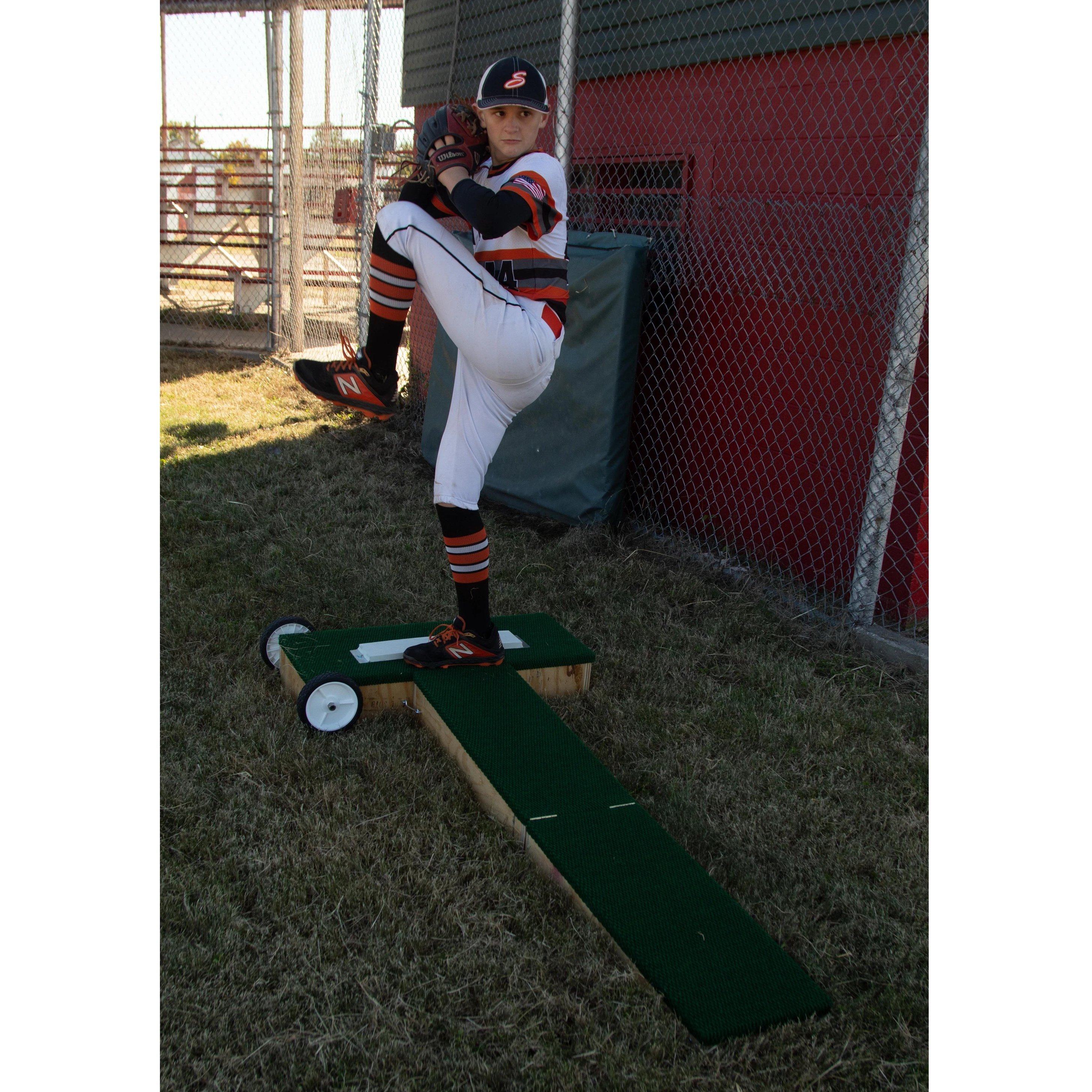 8" Tall Step Straight Portable Pitching Mound