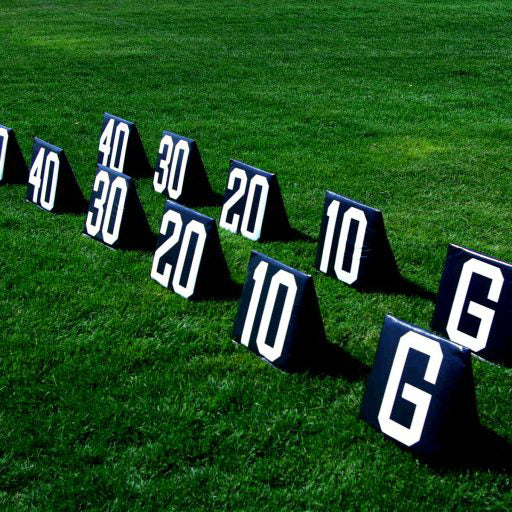 Hadar Athletic Weighted Sideline Yard Markers