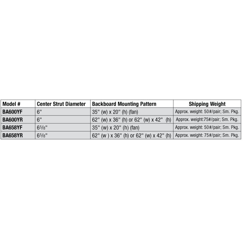 bison inc center strut basketball adapters 2