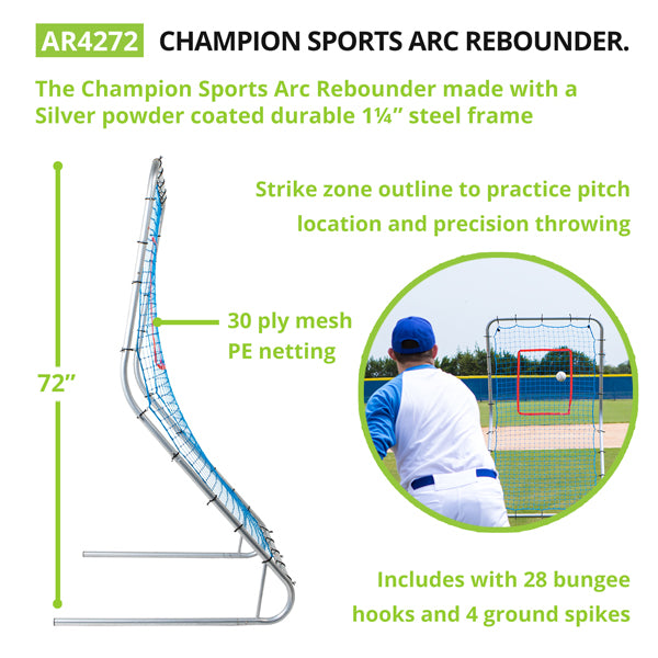 champion sports arc rebounder chart2