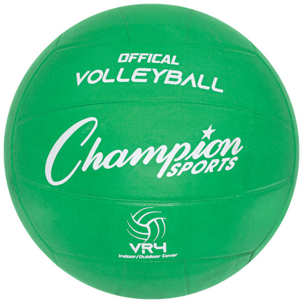 champion sports rubber volleyball set 10