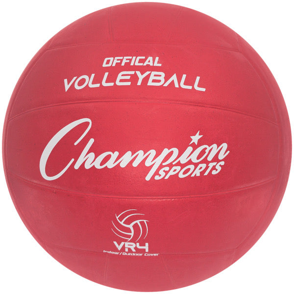 champion sports rubber volleyball set 6