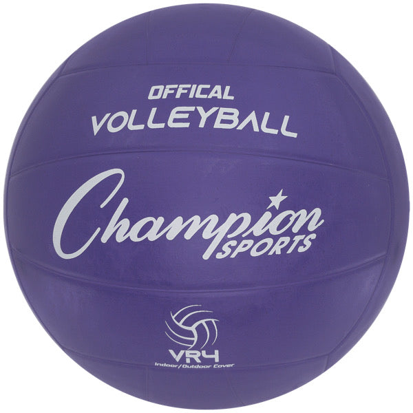 champion sports rubber volleyball set 8