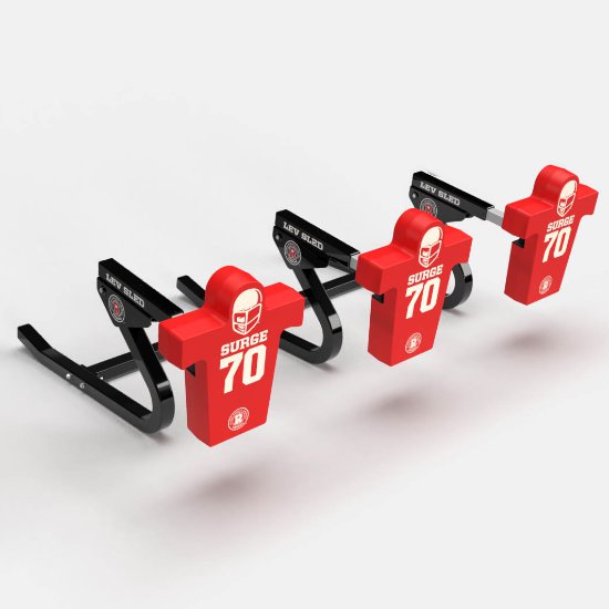 Rogers 3-Man Lev Football Blocking Sled